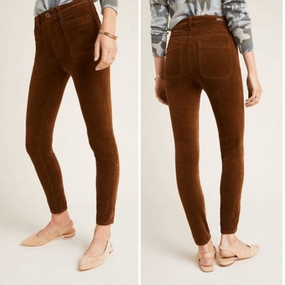Anthropologie Pilcro & The Letterpress High Rise Skinny Corduroy Jeans